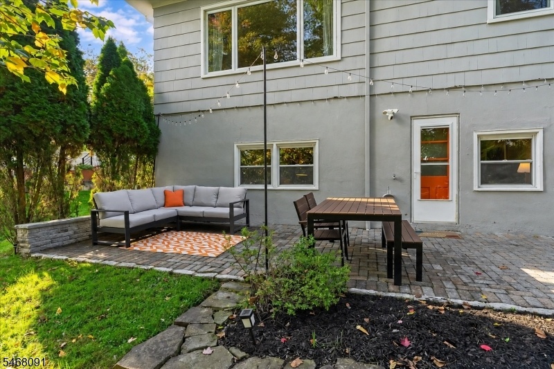 Patio and yard