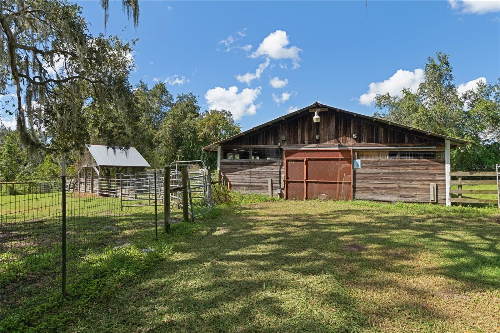 Equine Barn and Studding