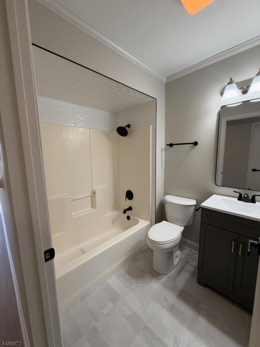 Hallway bathroom