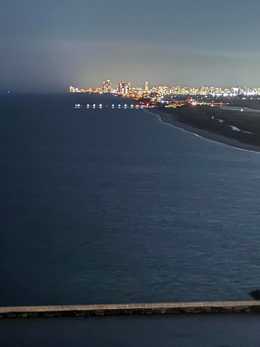 Southern Coastline View Towards Miami