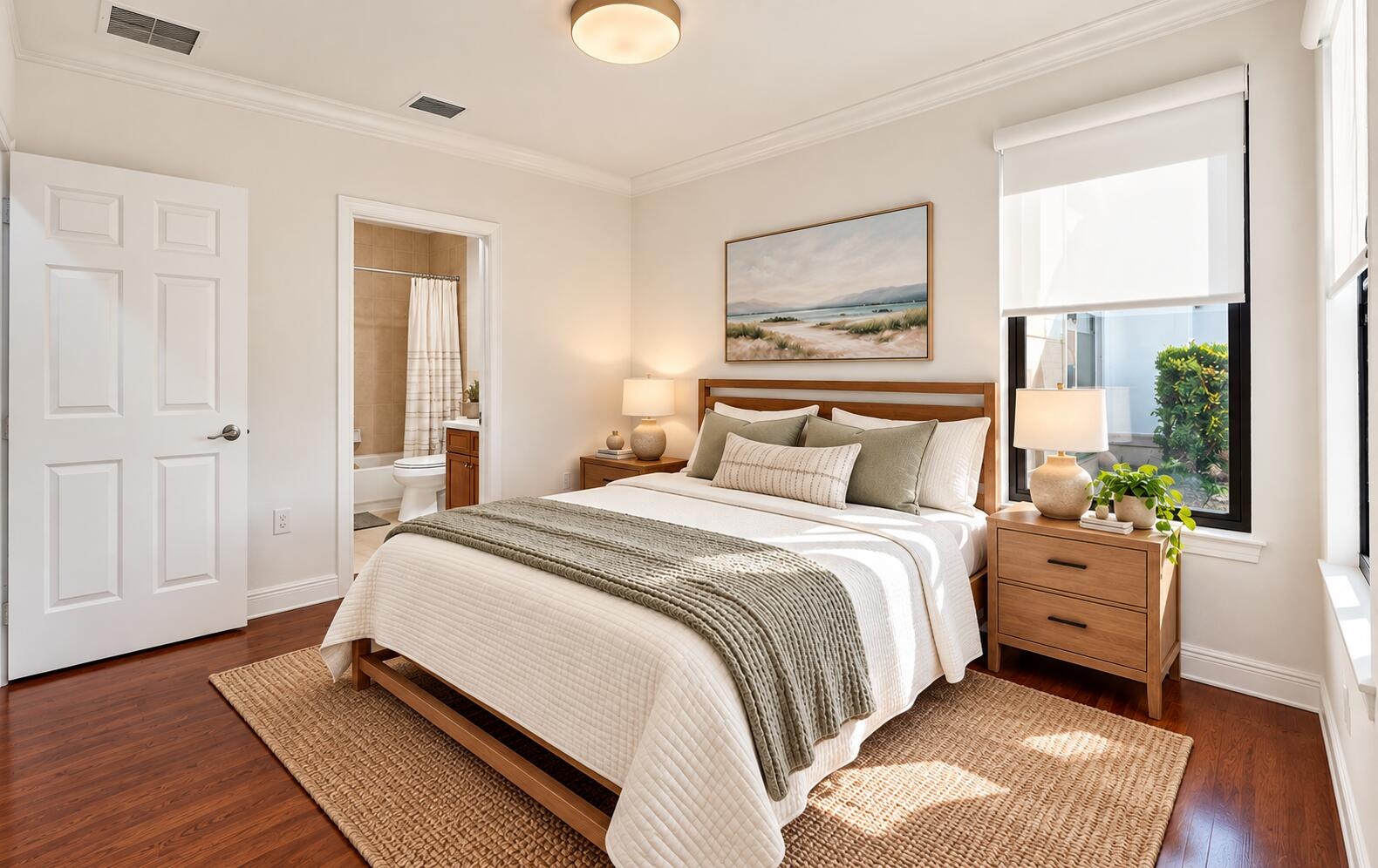 Bedroom 4 with ensuite & walk-in closet-great for in-laws or guests