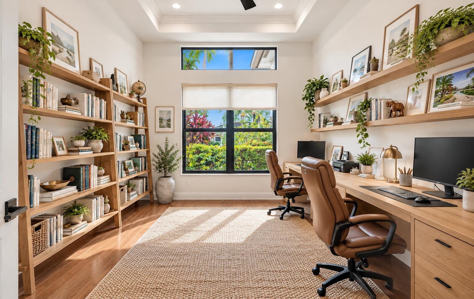 Bedroom 5 with lots of natural light! (used as office, flex or den-no closet can easily be added)