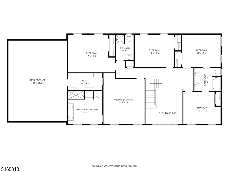 second floor