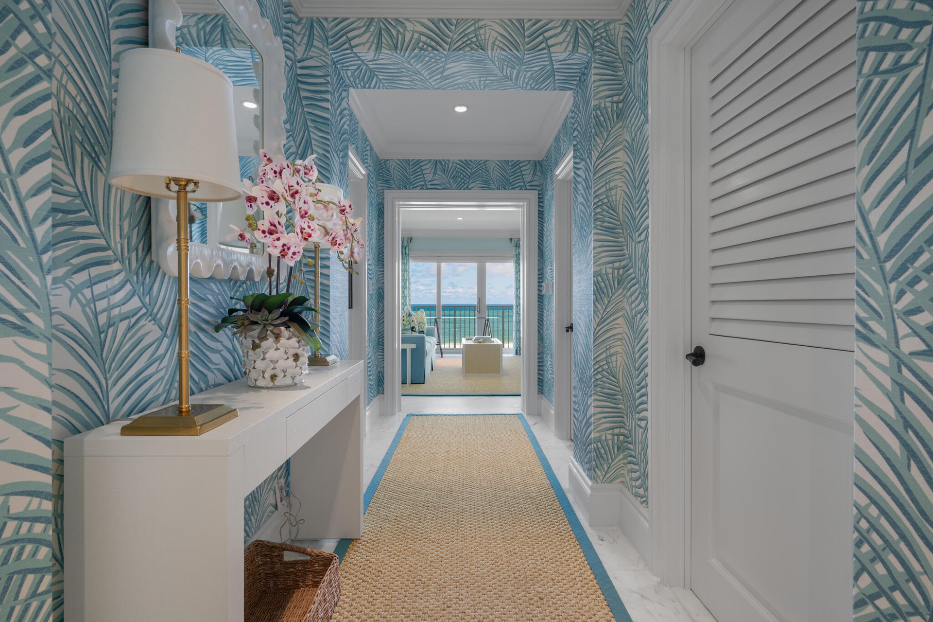 Front Hall (2nd bath to rt.)