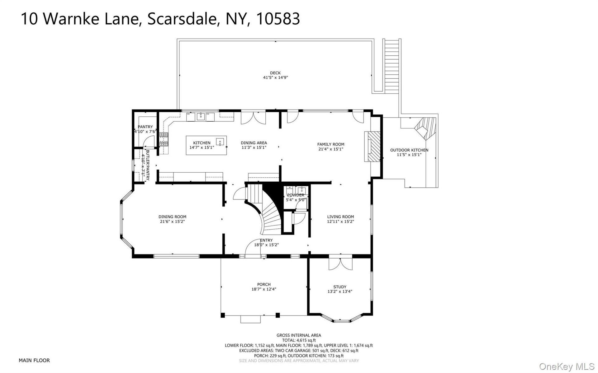 First level floor plans.