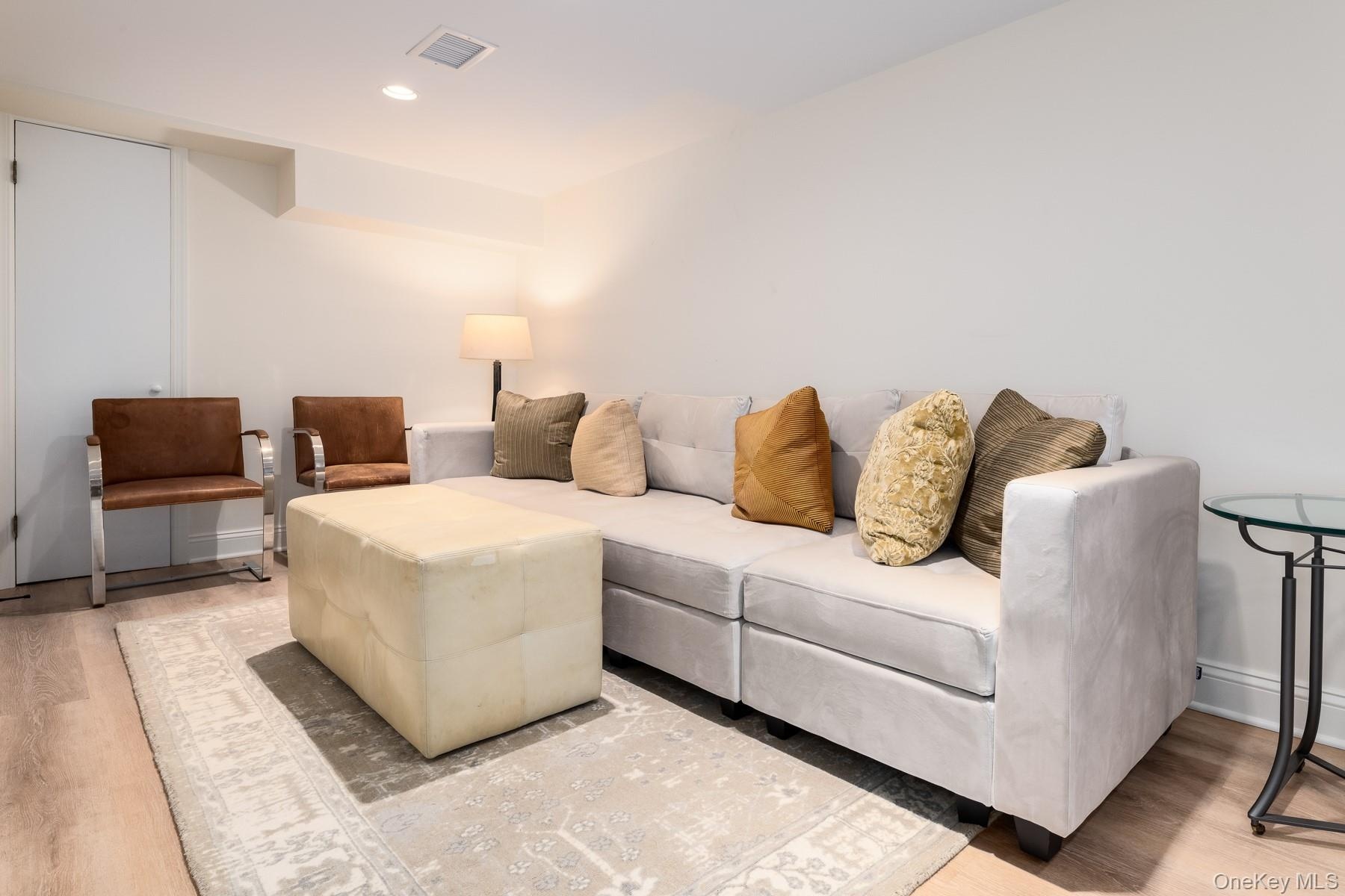 Recreation are located in the Basement.