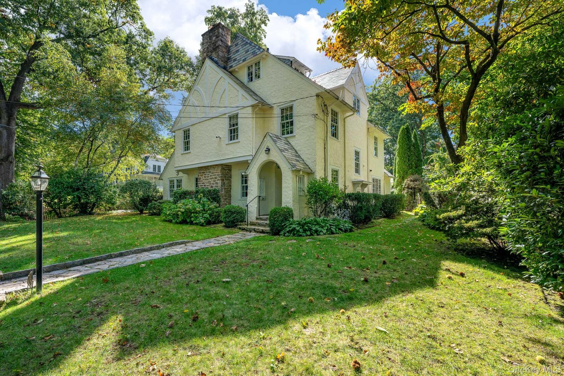 This beautiful home features five bedrooms and is sited on a .27-acre corner lot.