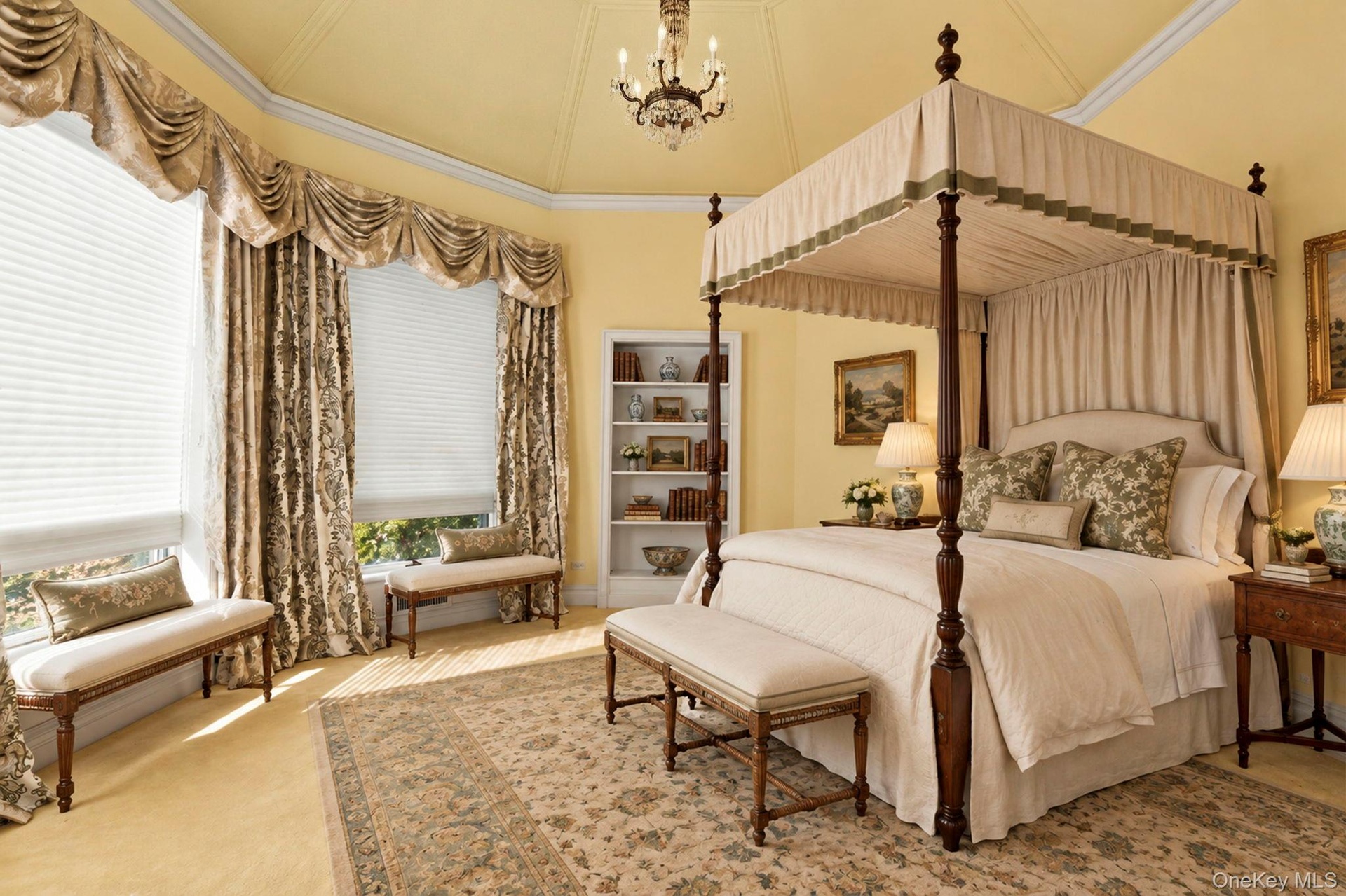 Main Floor Original Primary Ensuite Bedroom (Virtually Staged)