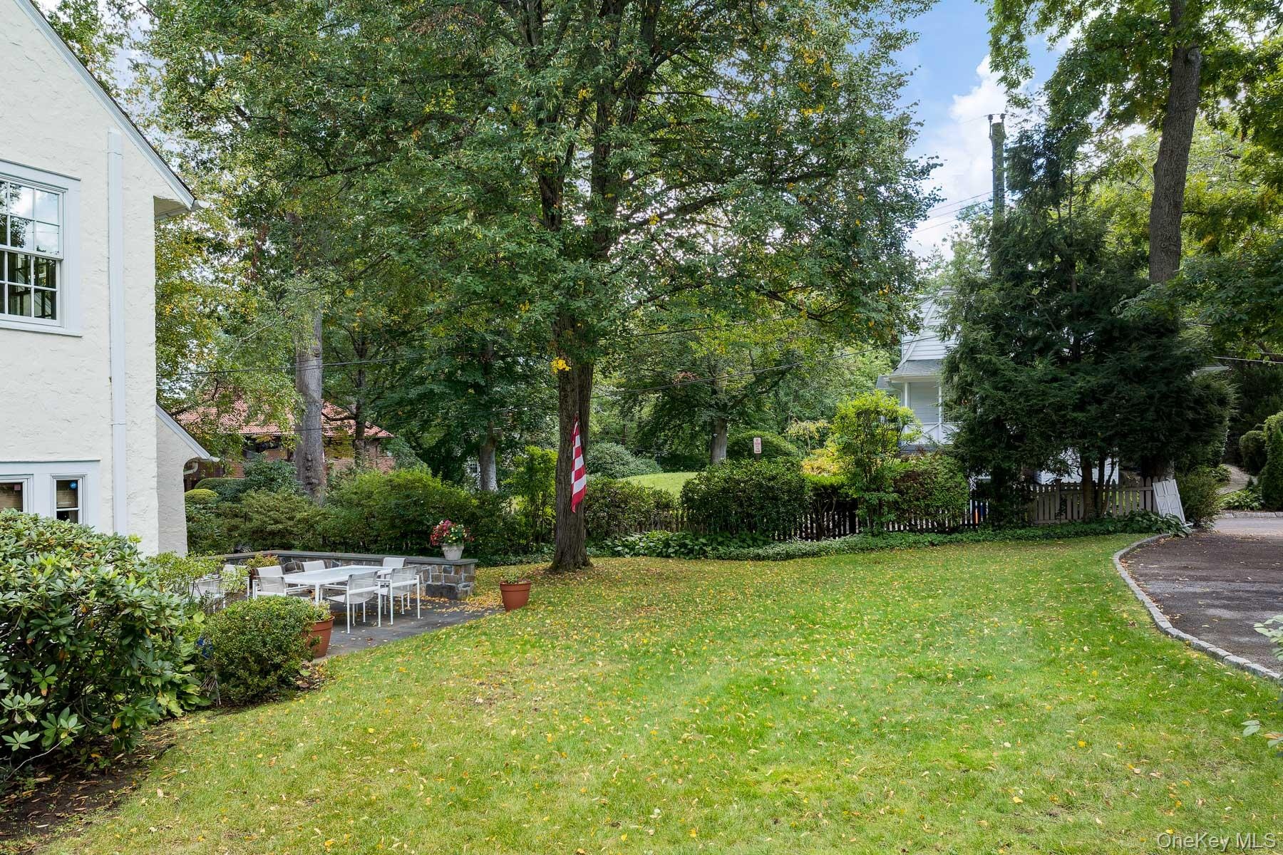 Yard views.