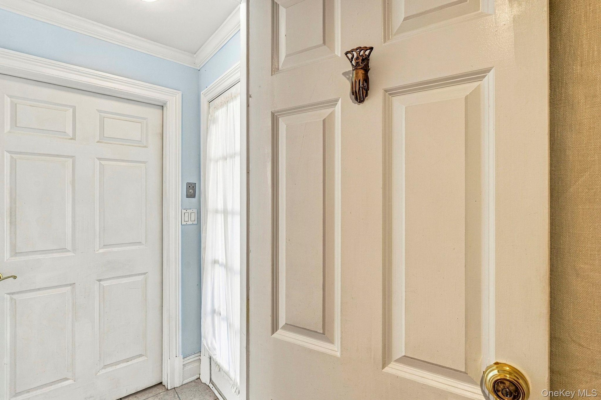 Door out from Kitchen and Bedroom door in Suite