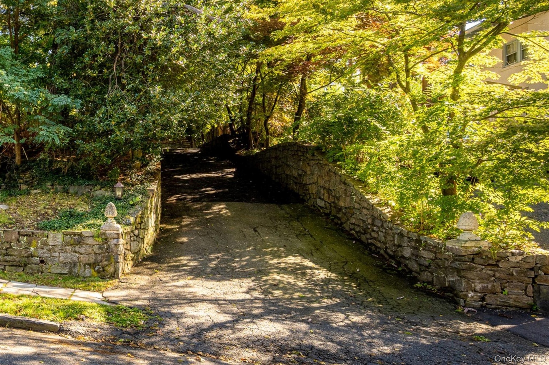 Long driveway.