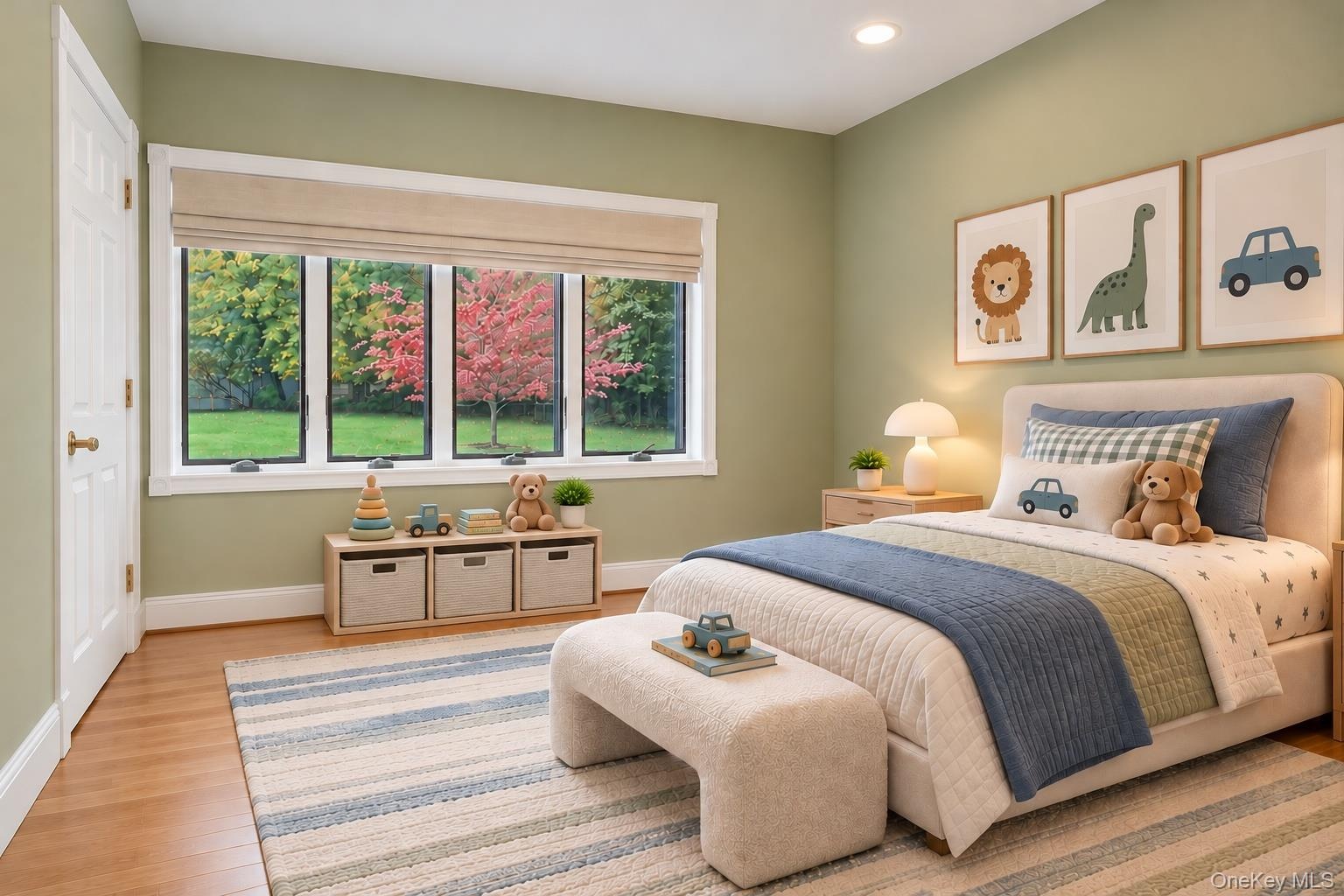 Virtually Stage bedroom #4.