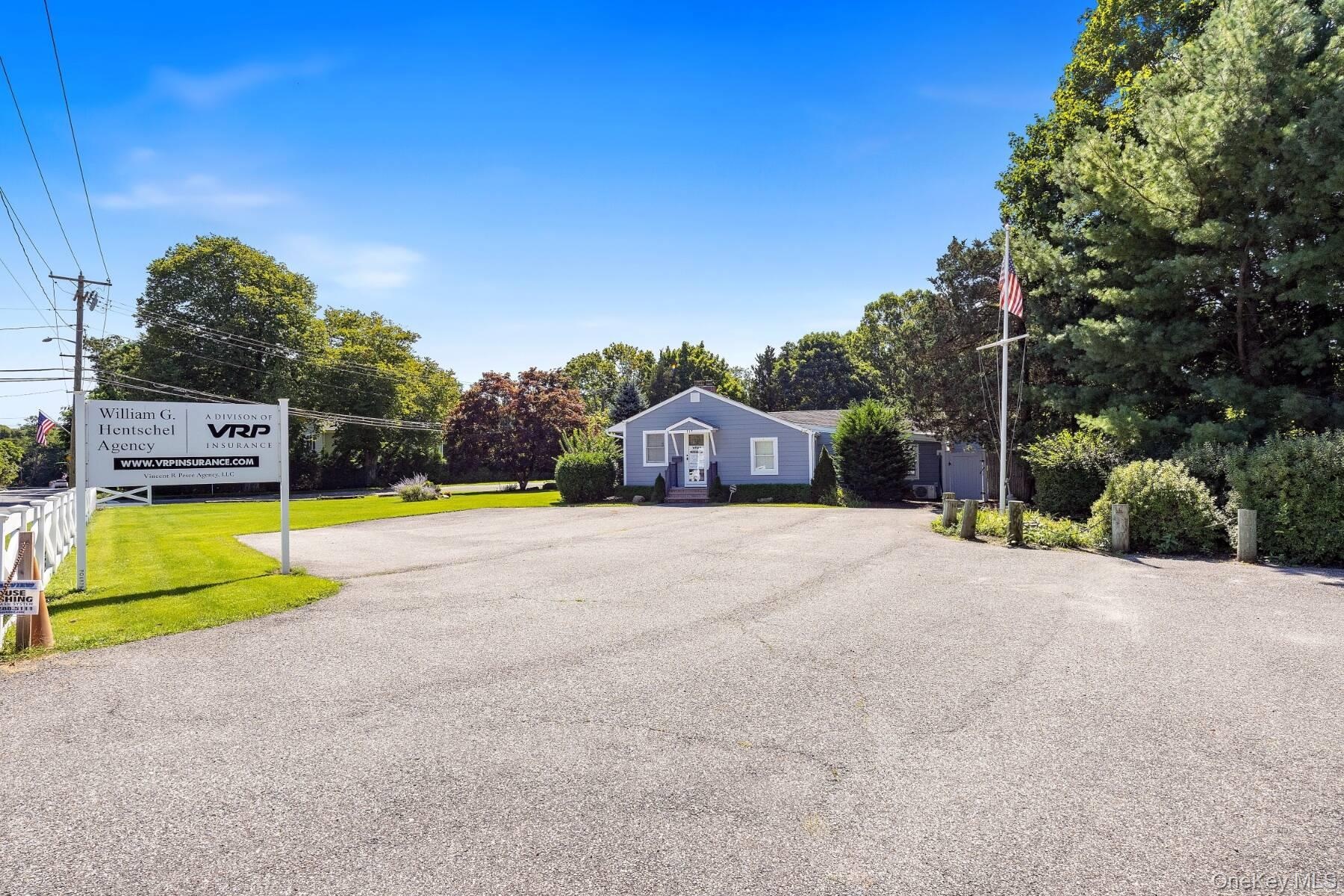 4-Room Office with Separate Driveway & Parking Lot