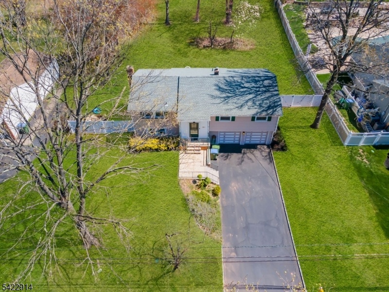 aerial view of exterior front
