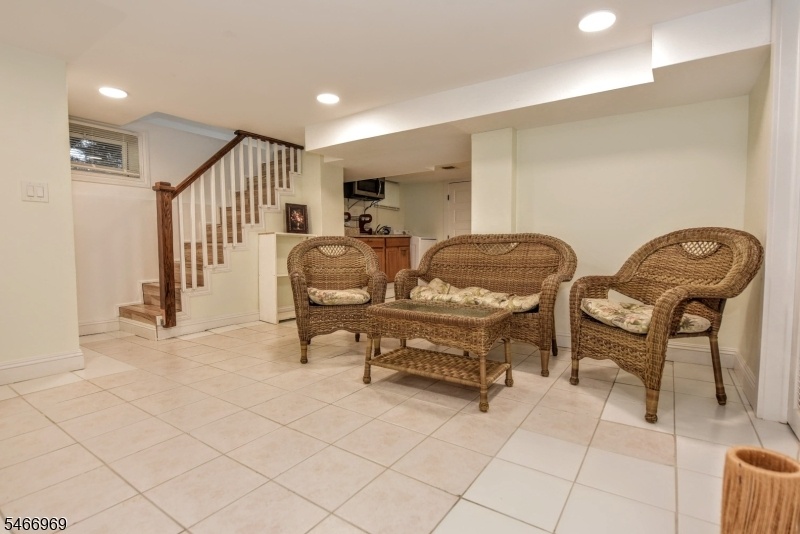 studio apartment sitting area