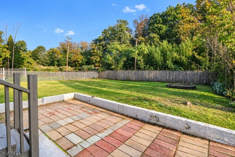 Patio in Backyard