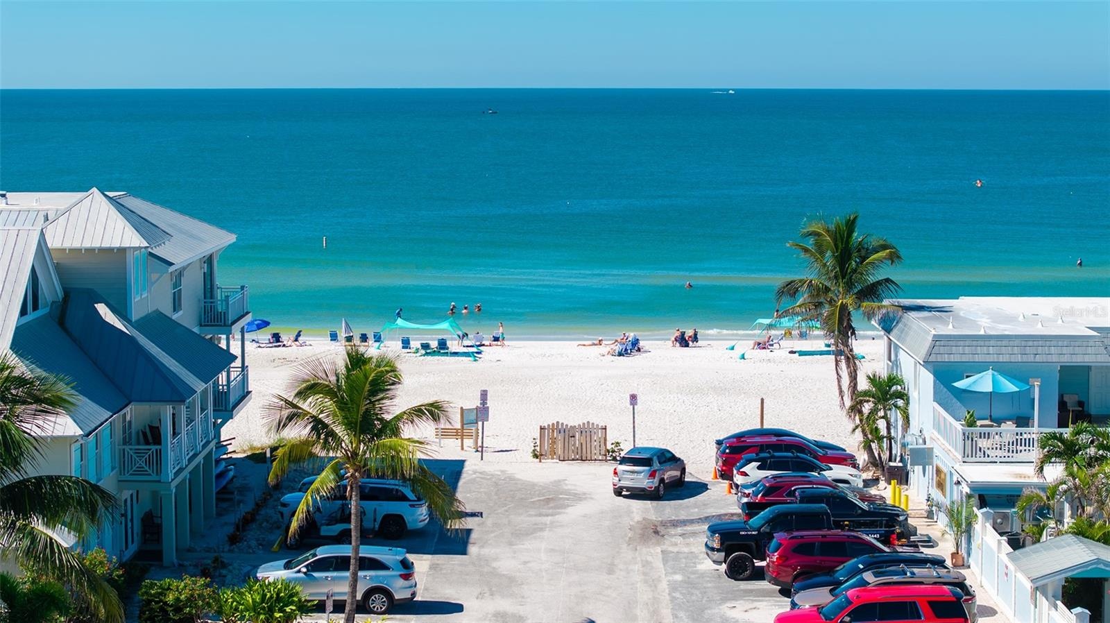 Beach access at end of the street.