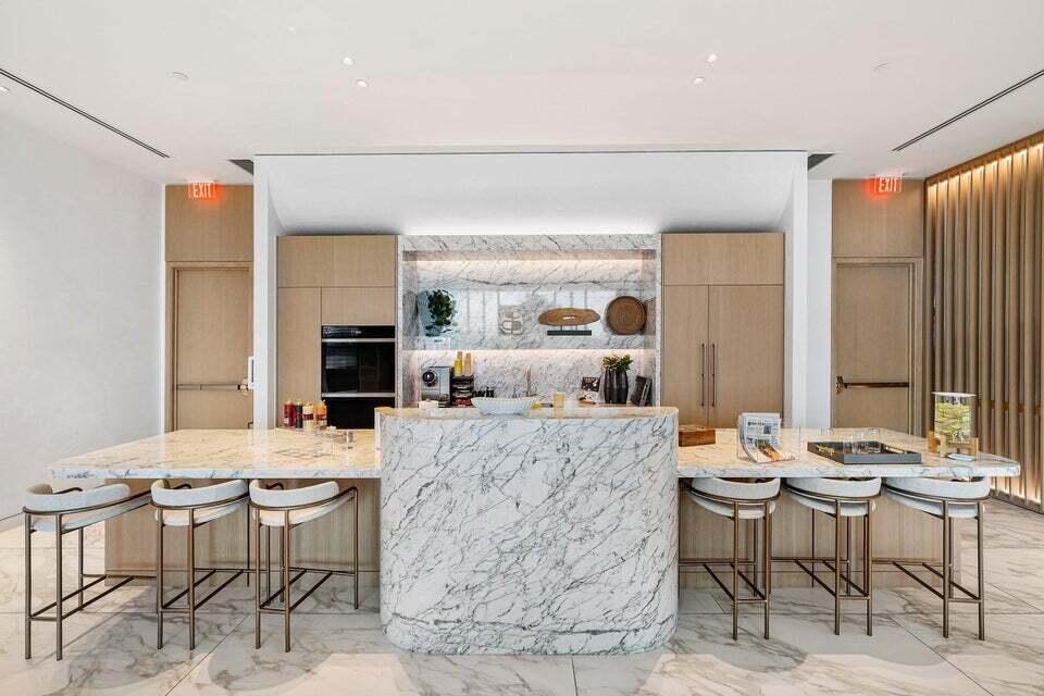 Casamar Stunning Kitchen w/ Bar for cocktails before the beach.