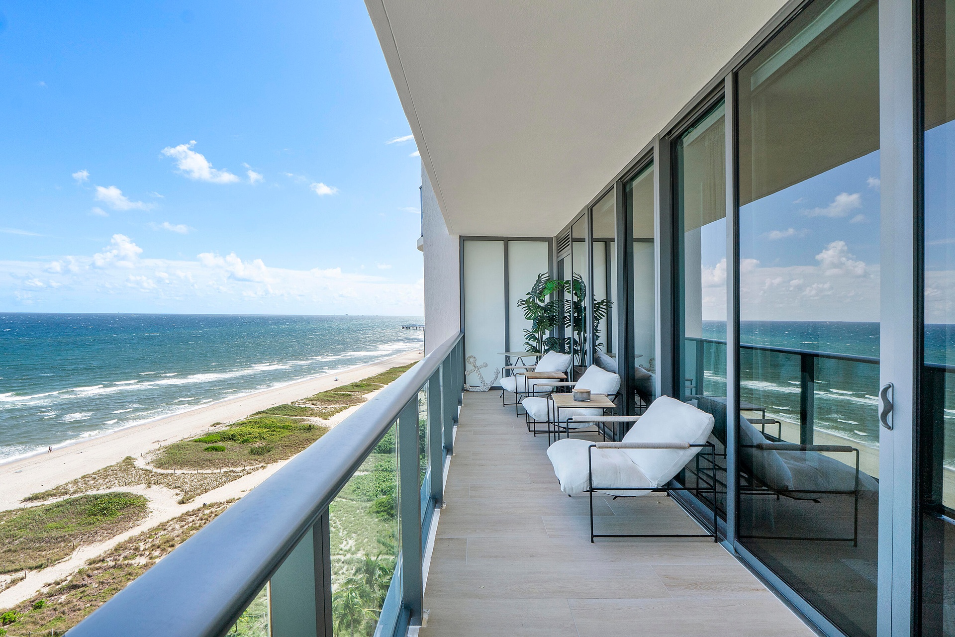 The perfect setting to enjoy morning coffee, spectacular sunsets and the beauty of South Florida's Coastal Lifestyle.