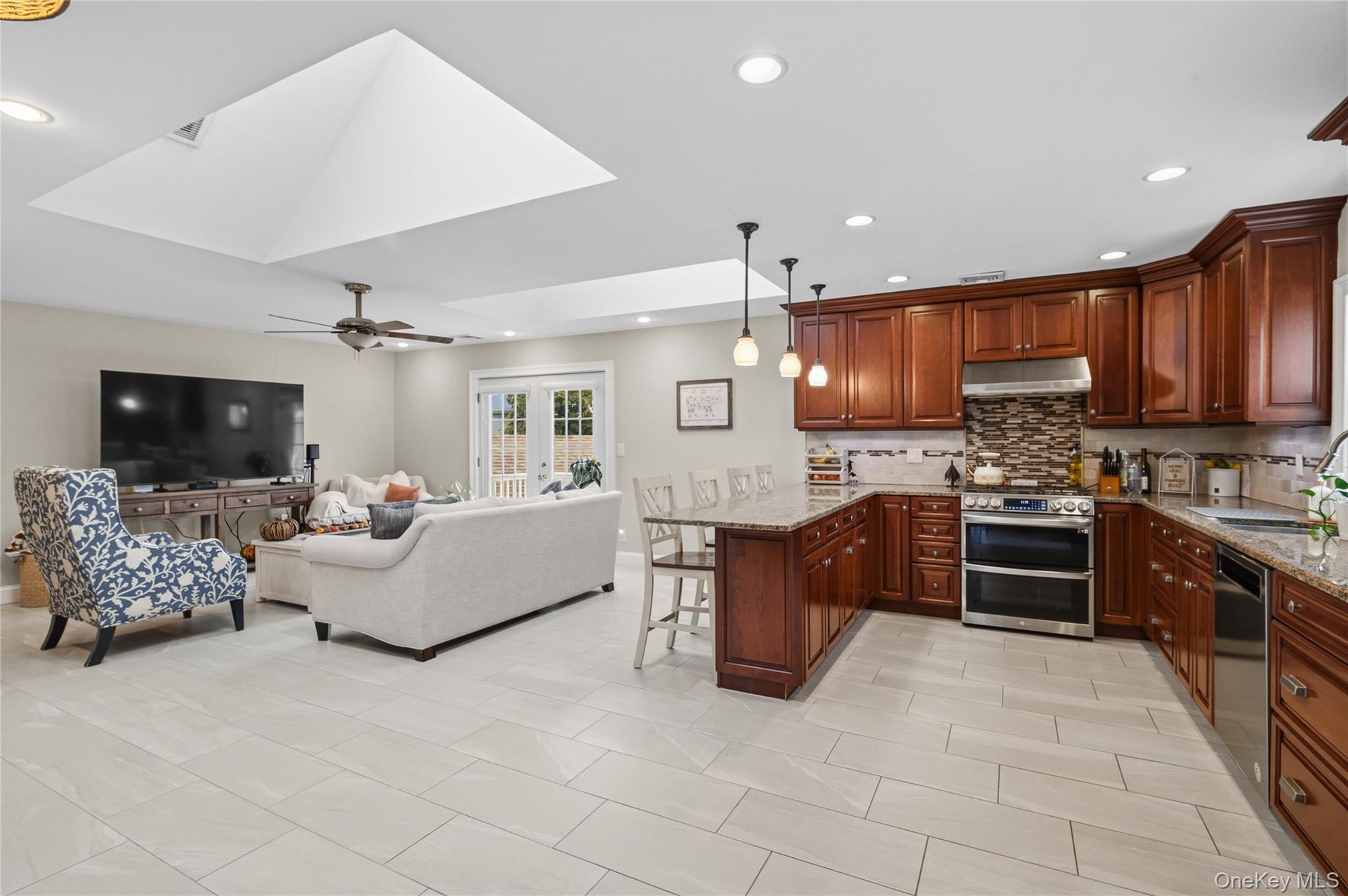 Living Room & Kitchen