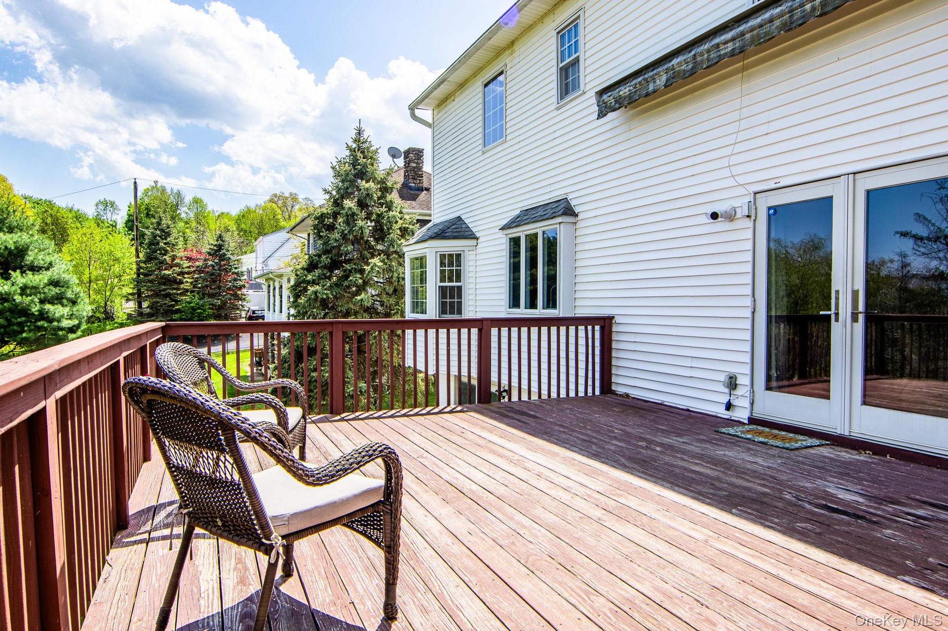 Upper deck from the family room