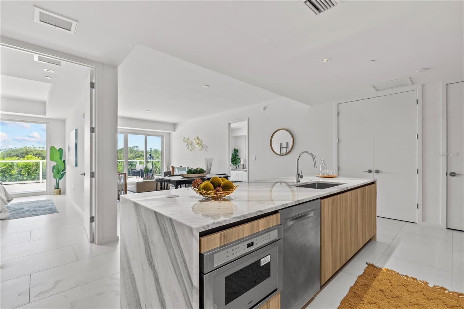 open kitchen