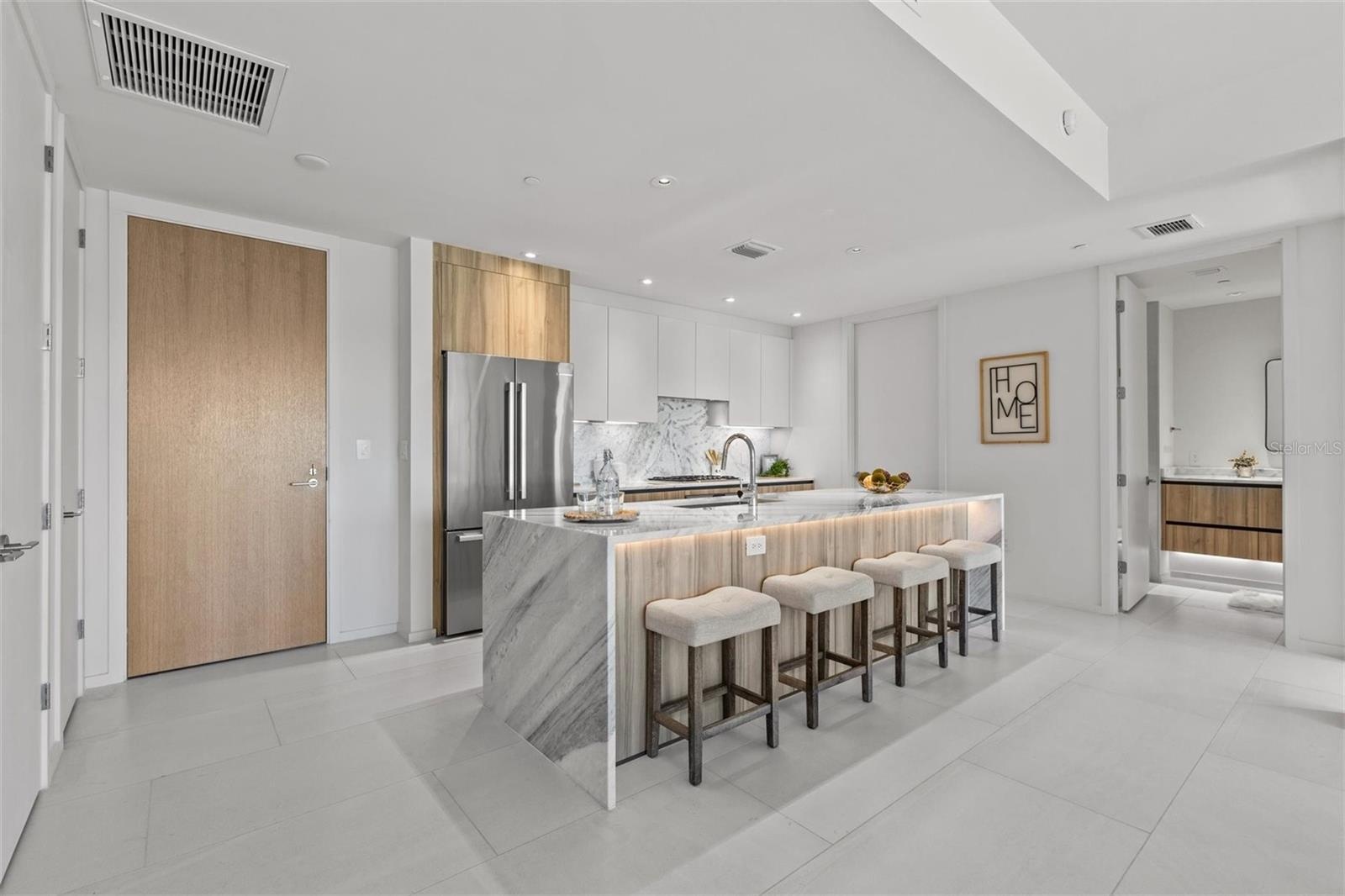 open kitchen