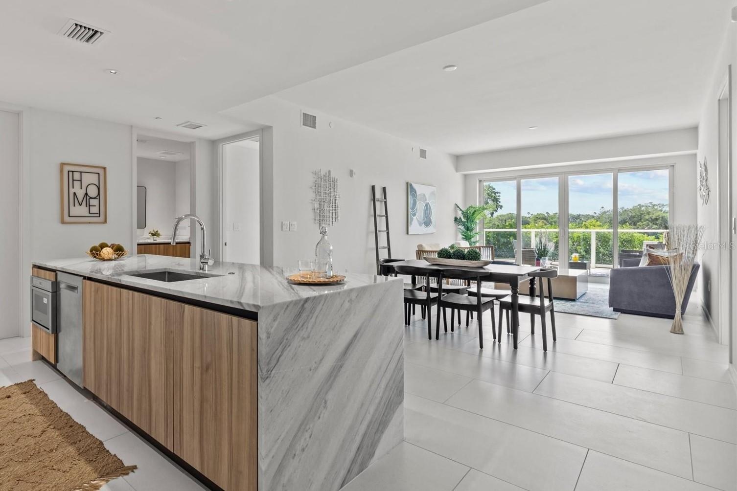 open kitchen