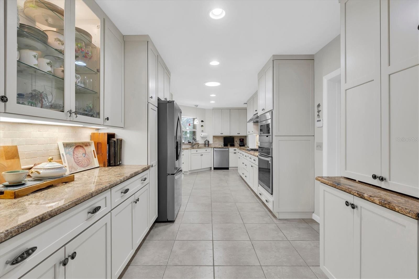 Huge kitchen for a home this size. If you love to cook and entertain you will enjoy this kitchen.
