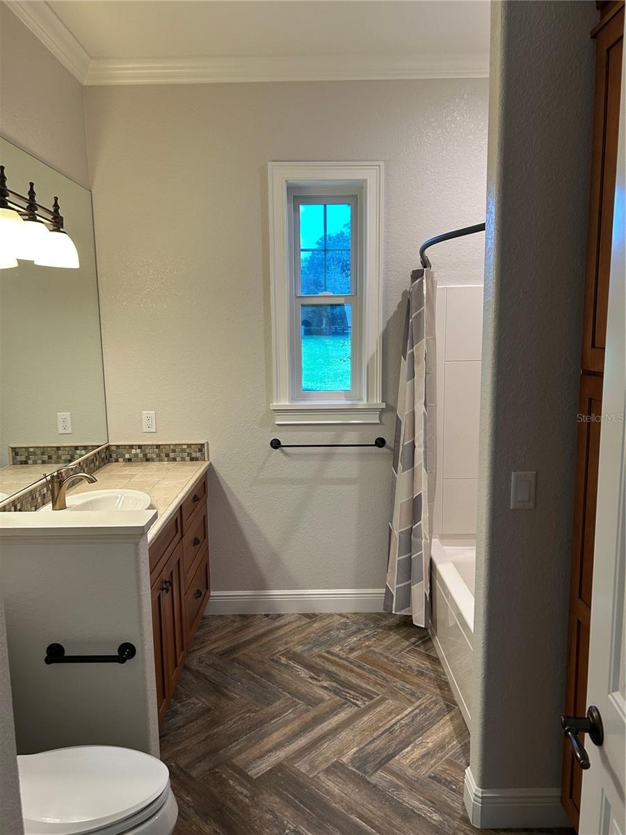 Secondary bathroom