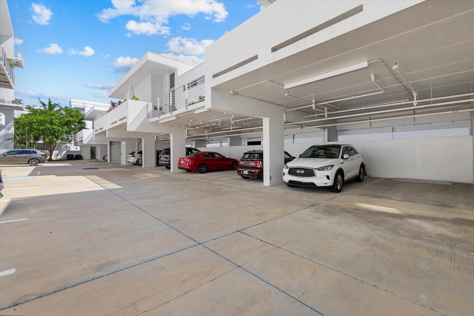Covered parking