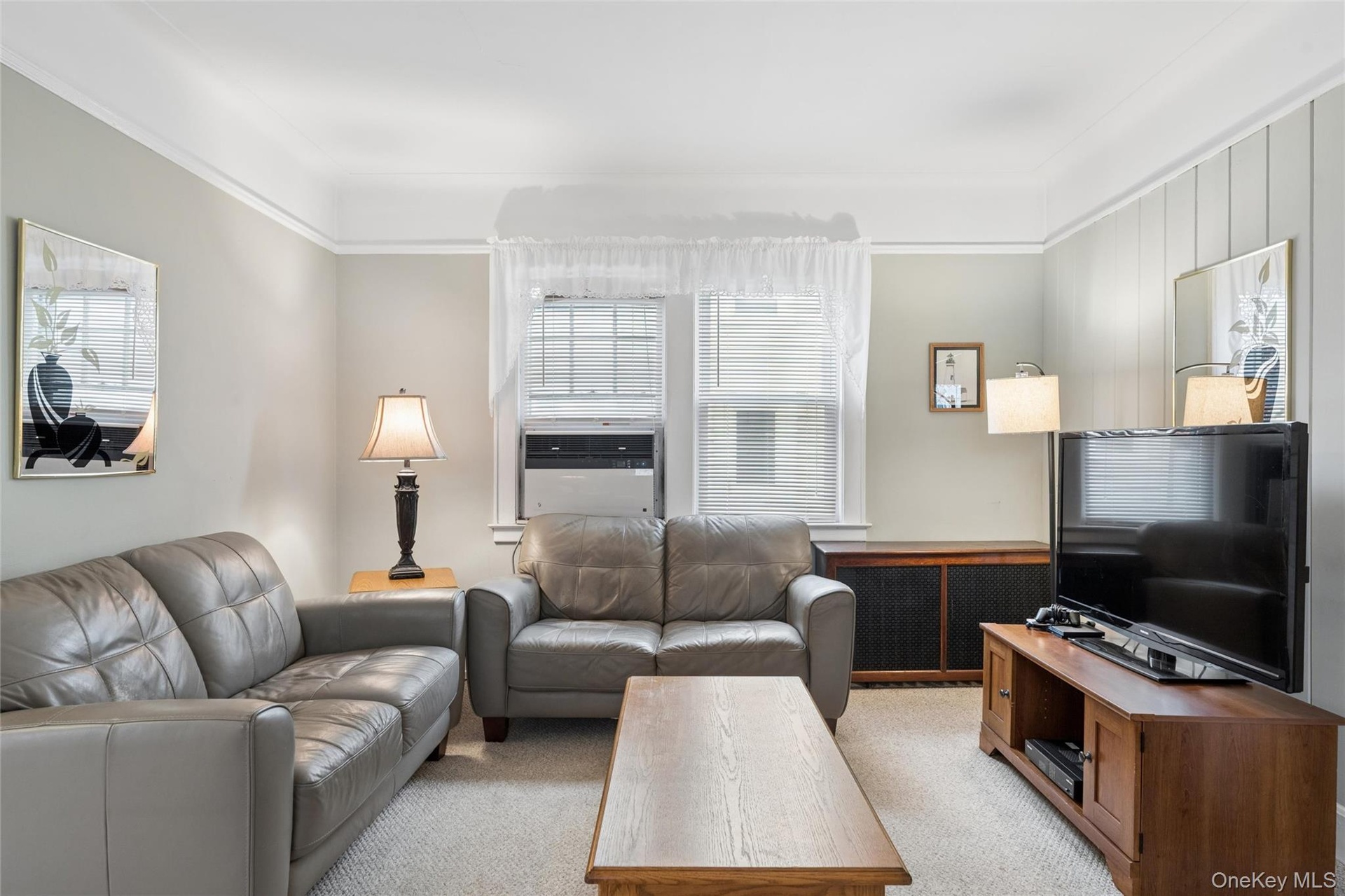 Living Room with Fireplace