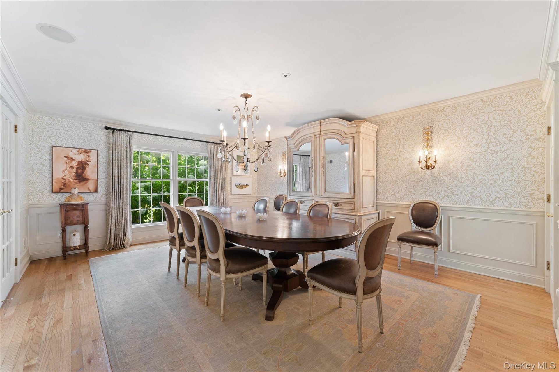 Beautiful, large formal dining room