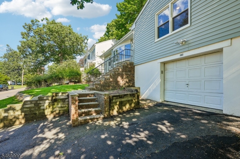 Driveway and Garage