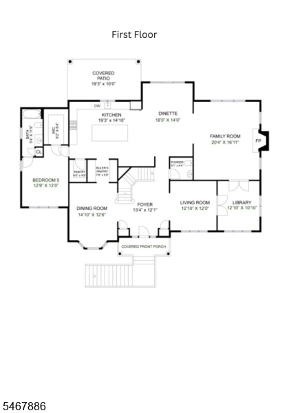 Floor Plan - First Floor