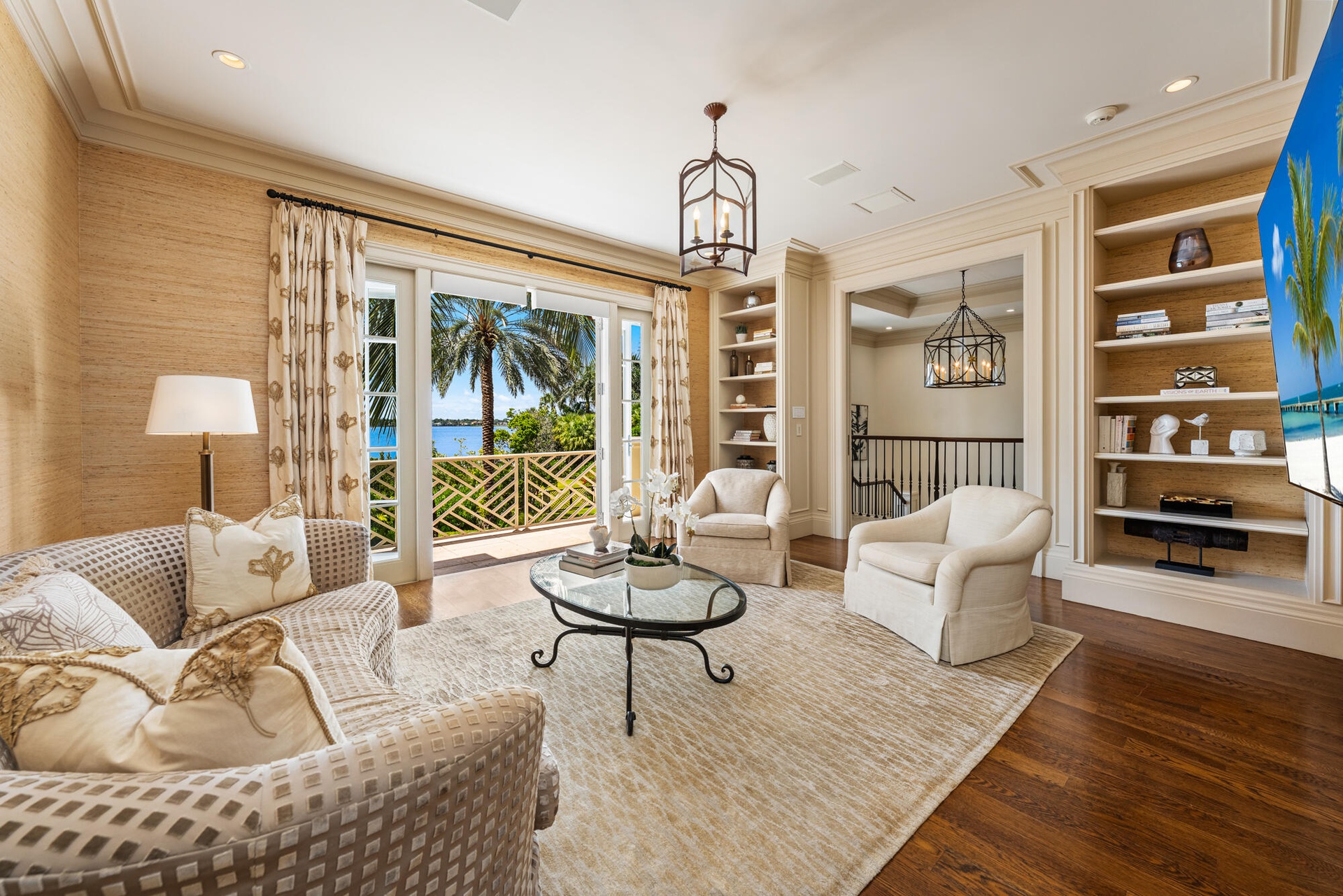 Primary Sitting Room overlooking the Intracoastal