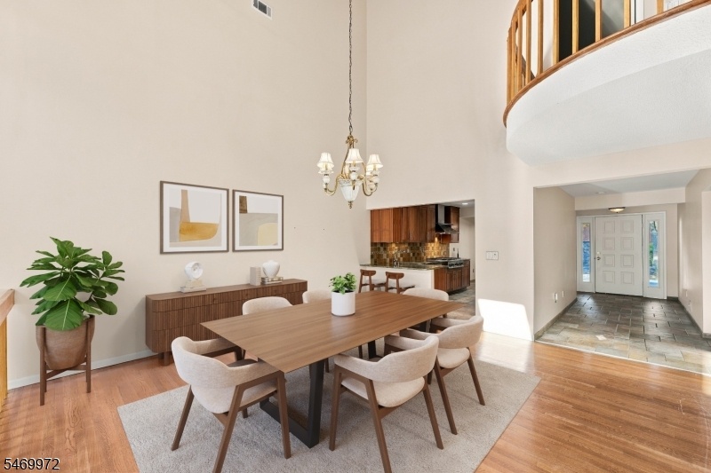 Virtually Staged Dining Room