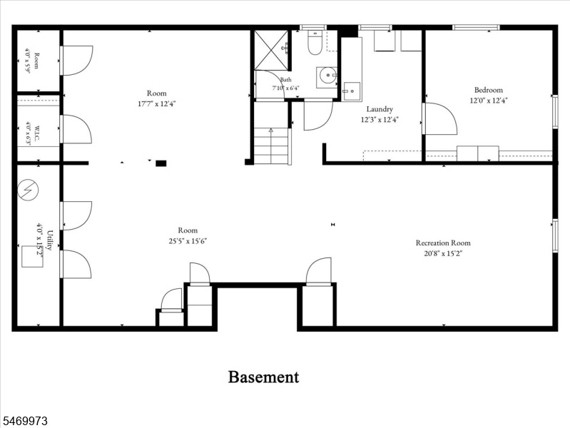 Lower Level Floor Plan