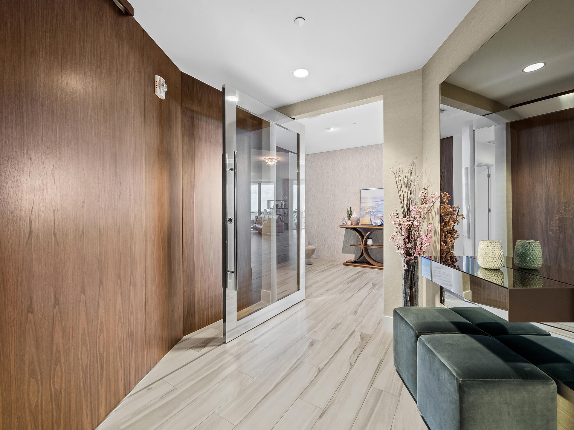 Private entryway