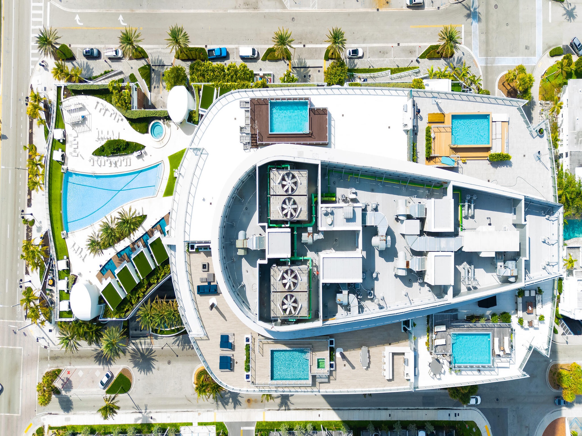 Aerial of Paramount