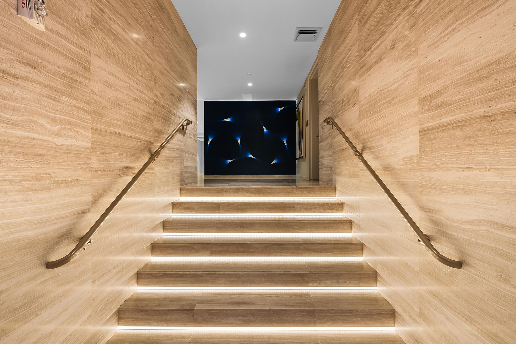 Lobby stairwell