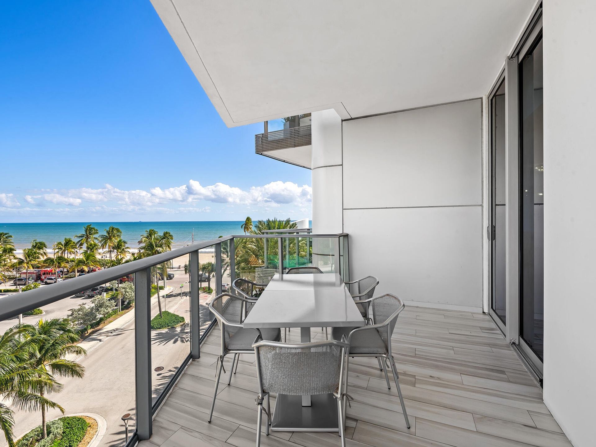 View from guest bedroom balcony