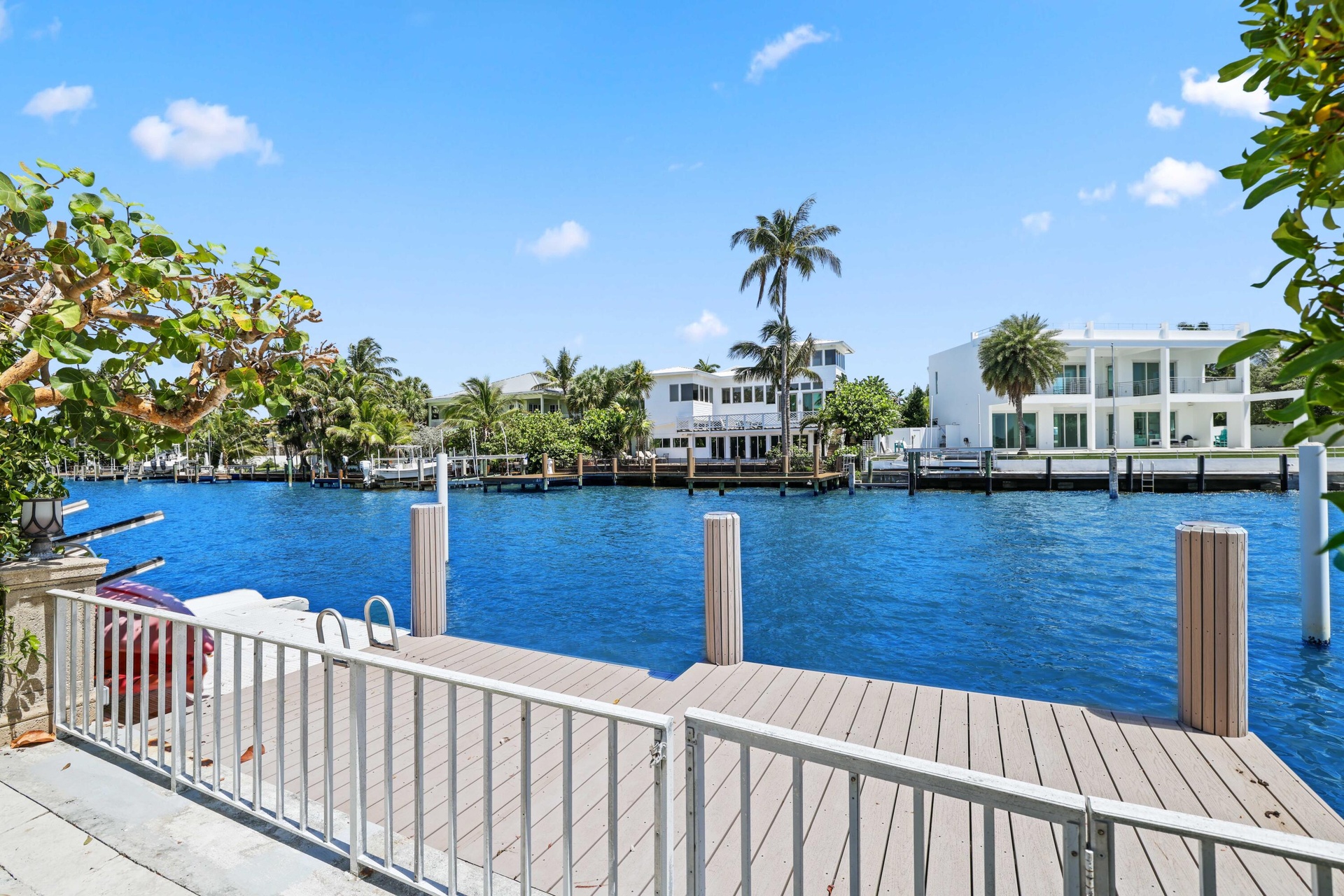 with Floating Dock