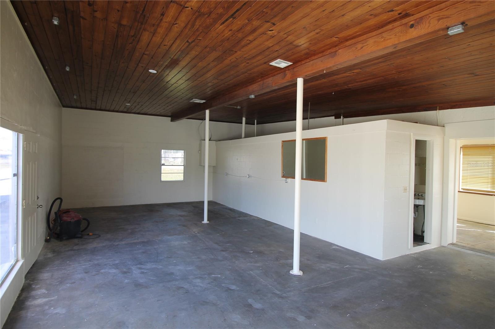 Back room of the main building
