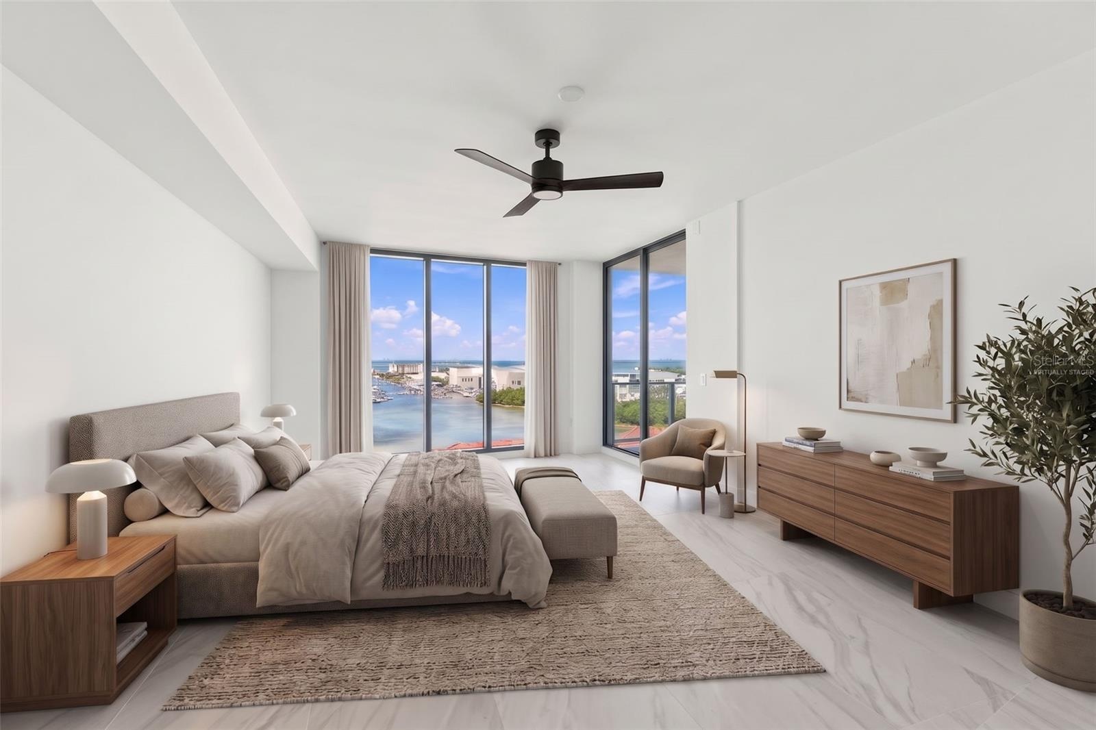 Virtually Staged - Owners Suite