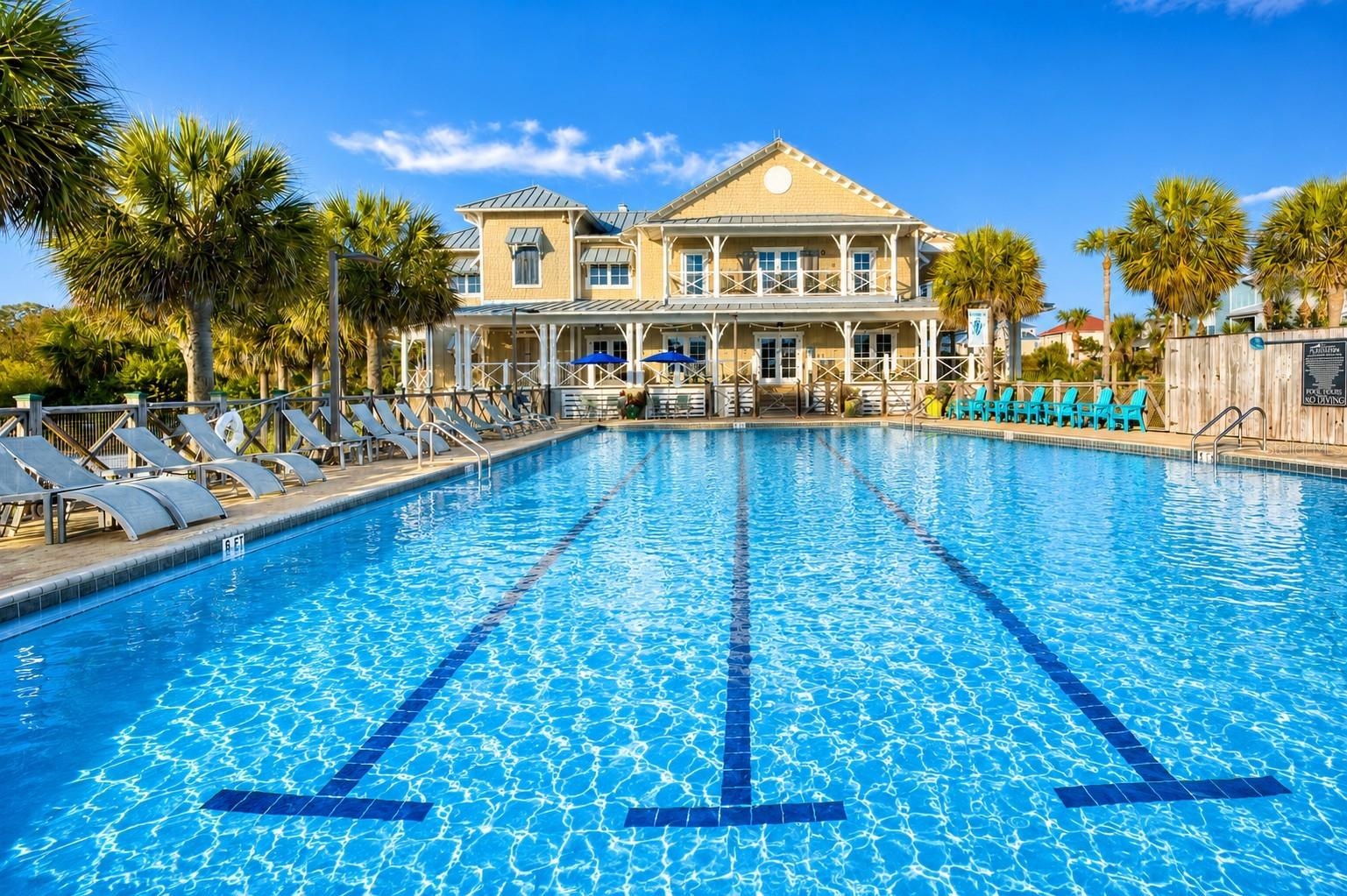 Community Lap Pool Plus Gym and Tennis Courts