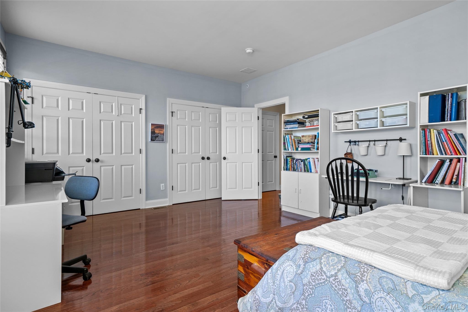 Plenty of closet space.