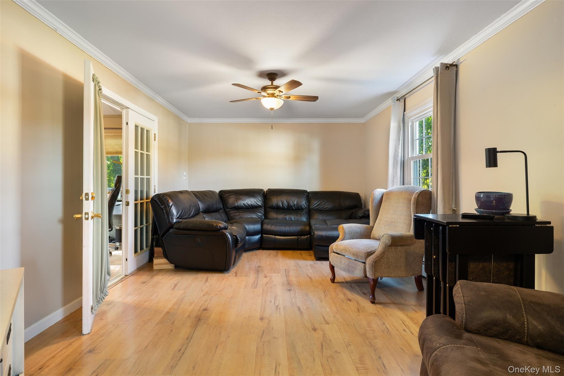 Living room off the foyer