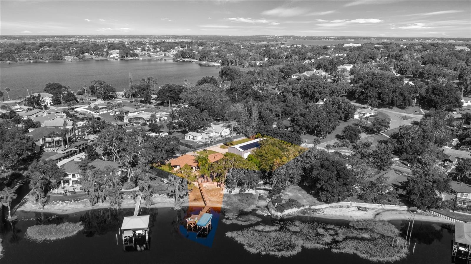 Aerial of 1730 Nita Place Clermont, FL
