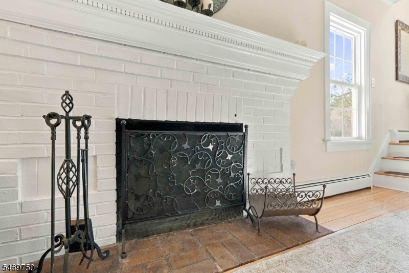 Wood Burning Fireplace
